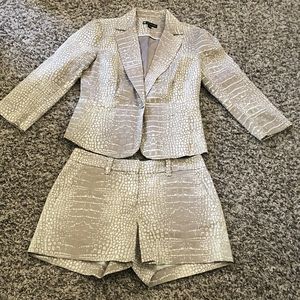 Blazer and shorts set